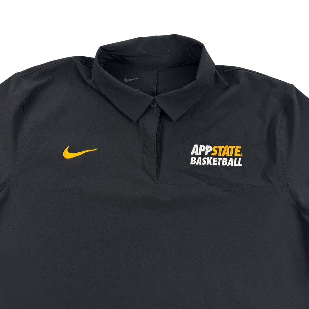 Appalachian State Mountaineers Shirt Womens XL Black NCAA Basketball Nike DriFit